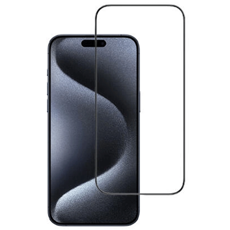 Green Lion 9H Steve Privacy Glass for iPhone 15 Series - Black
