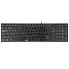 კლავიატურა GENIUS SLIMSTAR 126, SLIM KEYBOARD, RU, USB BLACKiMart.ge