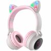 ყურსასმენი HOCO CAT EAR WIRELESS HEADPHONES W27 GRAYiMart.ge
