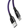 USB კაბელი BASEUS  C-SHAPED LIGHT INTELLIGENT POWER-OFF CALCD-05iMart.ge
