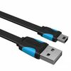 USB კაბელი VENTION VAS-A14-B150 CABLE FLAT  USB 2.0 AiMart.ge