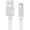 USB კაბელი REMAX KEROLLA MICRO USB, 1 M, WHITEiMart.ge
