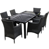 ბაღის ავეჯის ნაკრები (მაგიდა და 6 სკამი) YB213-62iMart.ge