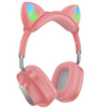 უსადენო ყურსასმენი HOCO ESD13 SKILL CAT EAR BT HEADPHONES PINKiMart.ge