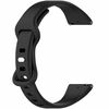 სმარტ საათის სამაჯური TVC SMART WATCH BAND/ 20MM WATCH BAND FOR SAMSUNG GALAXY WATCH HUAWEI WATCH GT 3 42MM , SILICONE  WRIST STRAP - BLACKiMart.ge