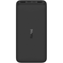 პორტატული დამტენი XIAOMI REDMI POWER BANK FAST CHARGE 18W 20000mAh BLACK (VXN4304GL)iMart.ge