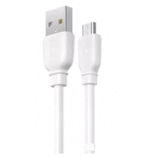 USB კაბელი REMAX SUJI PRO 2.4A DATA CABLE RC-138m MICRO WHITEiMart.ge