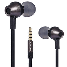 ყურსასმენი REMAX RM-610D EARPHONE BLACK/GREYiMart.ge