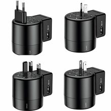 ადაპტერი BASEUS ROTATION TYPE UNIVERSAL CHARGER ACCHZ-01 BLACKiMart.ge