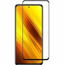 ეკრანის დამცავი GLASS PRO+ FULL SCREEN TEMPERES GLASS 111D XIAOMI POCO F3 BLACKiMart.ge