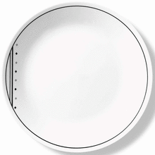 მინის დესრტის თეფში CORELLE FUSION CHARCOAL (17 CM)iMart.ge