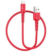 USB კაბელი HOCO STAR CHARGING DATA CABLE MICRO X30iMart.ge