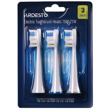 ელექტრო კბილის ჯაგრისის საქშენი ARDESTO TOOTHBRUSH HEAD TBH-21W WHITEiMart.ge