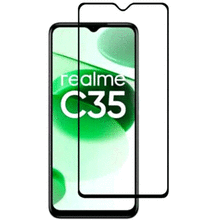 ეკრანის დამცავი GLASS PRO+ FULL SCREEN TEMPERED GLASS 111D REALME C35 BLACKiMart.ge