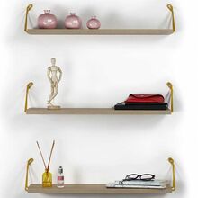 კედლის თარო COMFORT ROOM ALTAI TRIPLE SHELF (SOMONO-YELLOW) RF190211 (60*18*12.5 CM)iMart.ge