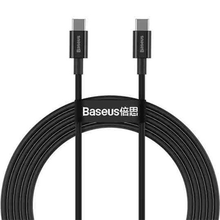 კაბელი BASEUS SUPERIOR SERIES FAST CHARGING DATA CABLE TYPE-C TO TYPE-C 100W 2M CATYS-C01iMart.ge