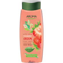 შხაპის გელი AROMA STRAWBERRY 8999 (400 ML)iMart.ge