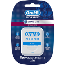 კბილის ძაფი ORAL B OB PRO EXPERT CLINIC LINE FLOSS 25 MiMart.ge