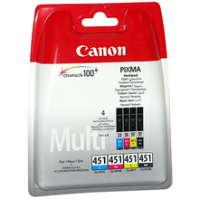 კარტრიჯი CANON CLI-451 INK CARTRIDGE – MULTIPACK  (B/C/M/Y)iMart.ge