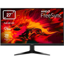 მონიტორი ACER NITRO QG271 UM.HQ1EE.001 (27", 1920 x 1080 FHD)iMart.ge