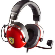 ყურსასმენი THRUSTMASTER RACING HEADSET FERARRI GAMING HEADSET DTS RED (4060197)iMart.ge