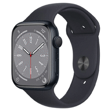 სმარტ საათი APPLE WATCH SERIES 8 GPS 45 MM MNUL3 M/L MIDNIGHTiMart.ge