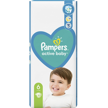 ბავშვის საფენი PAMPERS ACTIVE BABY 6 ზომა (13-18 კგ)iMart.ge