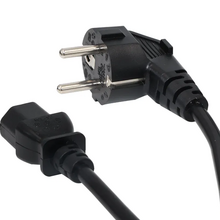 კვების კაბელი EU PLUG POWER CORD 0.75MM 1.5M STANDARD QUALITY FOR PCiMart.ge