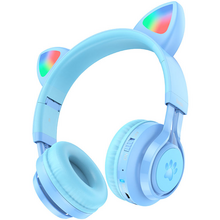 უსადენო ყურსასმენი HOCO W39 6931474779250 CAT EAR KIDS BT BLUEiMart.ge