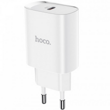 ტელეფონის დამტენი HOCO DC23 USB-C PD 20W 1PD/20W/QC3.0 WHITEiMart.ge