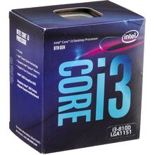 პროცესორი INTEL CORE I3-8100 6MB CACHE 3.6GHZ (INCM68403377308R3N5)iMart.ge