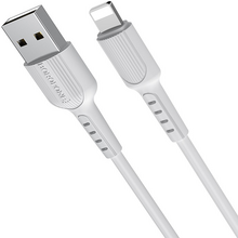 USB კაბელი BOROFONE BX16 EASY CHARGING CABLE FOR LIGHTNING WHITEiMart.ge