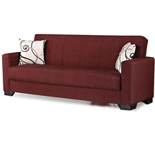 დივანი VERMONT 3 SEATER (VISION 08 BORDO)iMart.ge