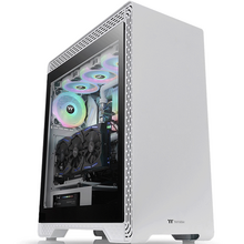 კომპიუტერის ქეისი THERMALTAKE S500 TEMPERED GLASS SNOW EDITION MID-TOWER CHASSIS CA-1O3-00M6WN-00iMart.ge