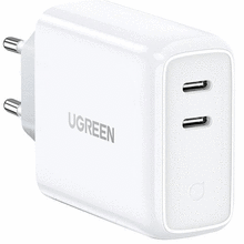 დამტენი UGREEN (70264) 36W, TYPE-C CHARGER, USB-C, WHITEiMart.ge