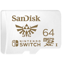 მეხსიერების ბარათი (ჩიპი) SANDISK LICENSED MEMORY CARDS FOR NINTENDO SWITCH 64 GBiMart.ge