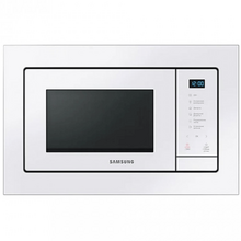 ჩასაშენებელი მიკროტალღური ღუმელი SAMSUNG MS23A7118AW/BW (23 L, 1150 W)iMart.ge