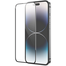 ეკრანის დამცავი HOCO GUARDIAN SHIELD SERIES FULL-SCREEN 5D LARGE ARC TEMPERED GLASS SET FOR IP15 PLUS (G16)iMart.ge