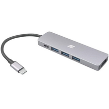 USB ჰაბი 2E 2EW-2731 ALUMINUM TYPE-C SLIM MULTI-PORT 5IN1iMart.ge