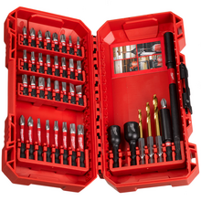 თავაკების ნაკრები MILWAUKEE 4932492004 SHOCKWAVE IMPACT DUTY DRILL & BIT SET (40 PCS)iMart.ge