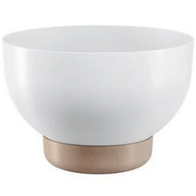 პლასტმასის ქოთანი BOWL SATINA WITH SAUCER ECO 40 WHITEiMart.ge