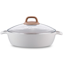 კერამიკის ქვაბი KORKMAZ A2981 GUSTO CERAMIC LOW CASSEROLE (24 X 6.5 CM)iMart.ge