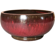 კერამიკის ქოთანი NOBLE BOWL LOW OXBLOOD D53H25iMart.ge