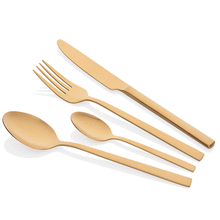 4 PCS დანა-ჩანგლის ნაკრები ARDESTO AR0704FSG CUTLERY SET GOLDENiMart.ge