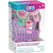 საბავშვო გლოსების ნაკრები MAKE IT REAL 3C4G TINY TREATS TROLLEY LIP GLOSS SETiMart.ge