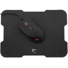 მაუსი WHITE SHARK MOUSE  +  PAD GMP-1901  BLACK FOOTiMart.ge