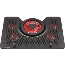 ნოუთბუქის გამაგრილებელი GENESIS OXID 550 15.6-17.3 5 FANS, LED LIGHT, 1 USB (HG-1411)iMart.ge