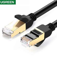 ქსელის კაბელი UGREEN NW107 (11269) CAT 7 PATCH CORD STP ETHERNET LAN CABLE 2 M BLACKiMart.ge