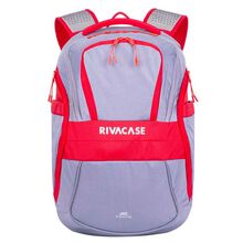 ნოუთბუქის ჩანთა RIVACASE NOTEBOOK BAGS 5225 GREY/RED 20L  LAPTOP BACKPACK 15.6" /6 4260403576694iMart.ge