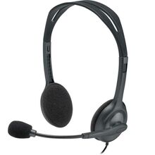 ყურსასმენი LOGITECH STEREO HEADSET  H111 EMEA ONE PLUGiMart.ge